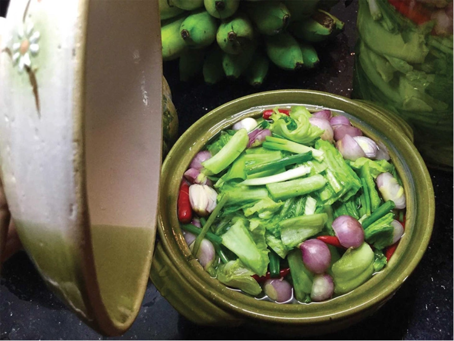 Dưa chua ngày Tết rất tốt cho tiêu hóa - Ảnh minh họa