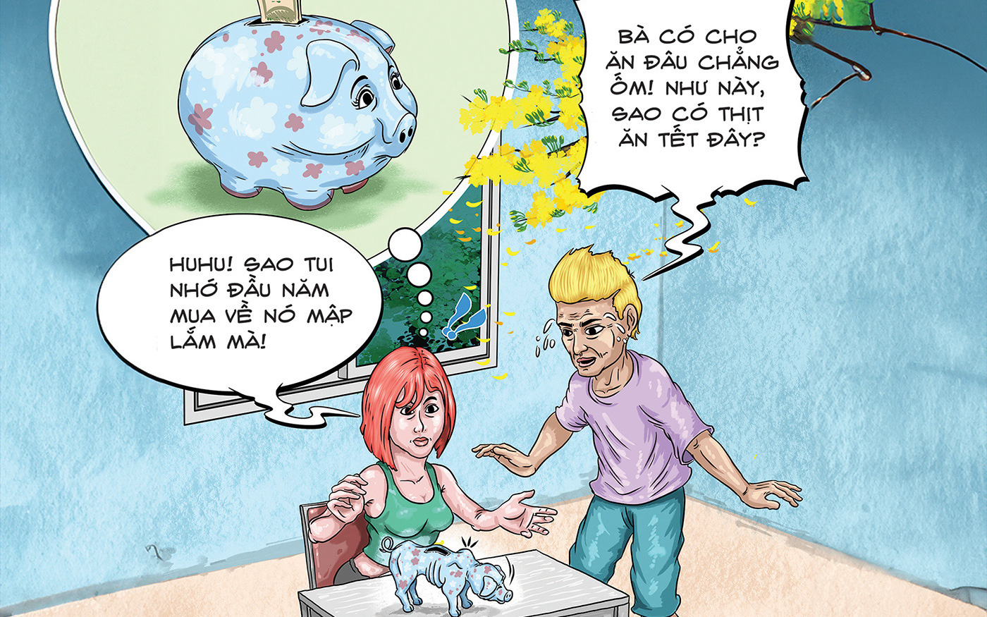 29 Tết: thịt heo về chợ dồn dập, giá ba rọi và sườn non tăng mạnh- Ảnh 3. Nuôi heo ăn Tết và cái kết