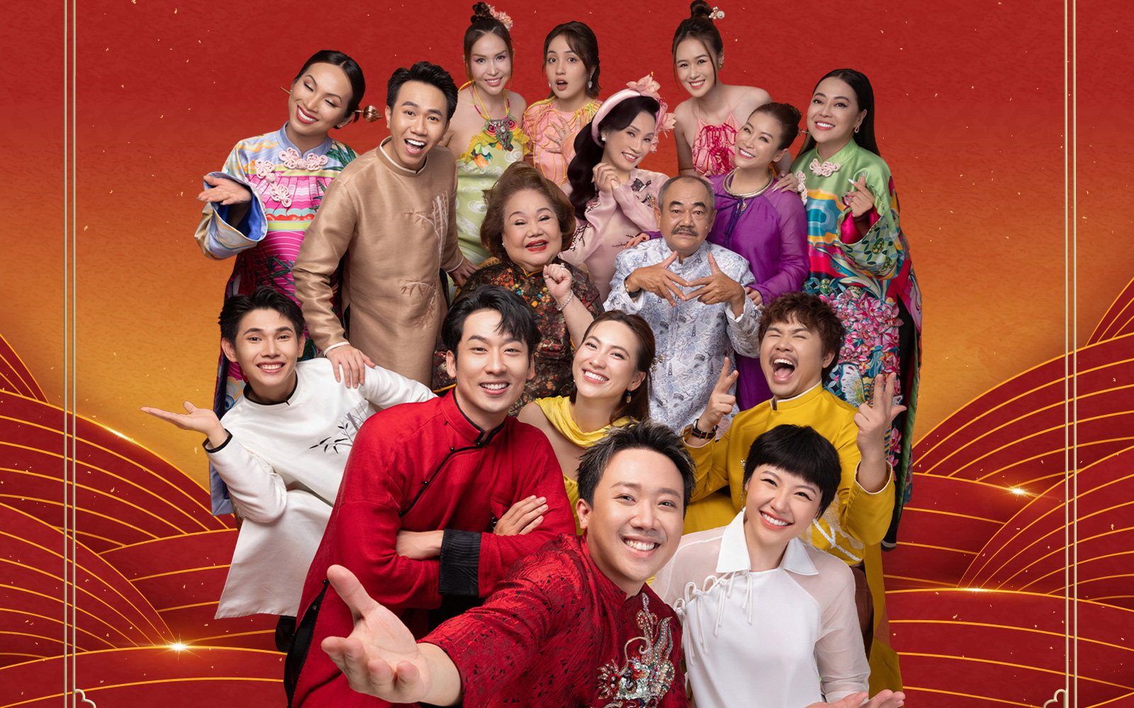 Phương Anh Đào nói về kết phim Mai, muốn nhân vật được yêu thương trọn vẹn hơn- Ảnh 6. Dàn diễn viên phim Mai diện áo dài khoe sắc trong bộ ảnh Tết