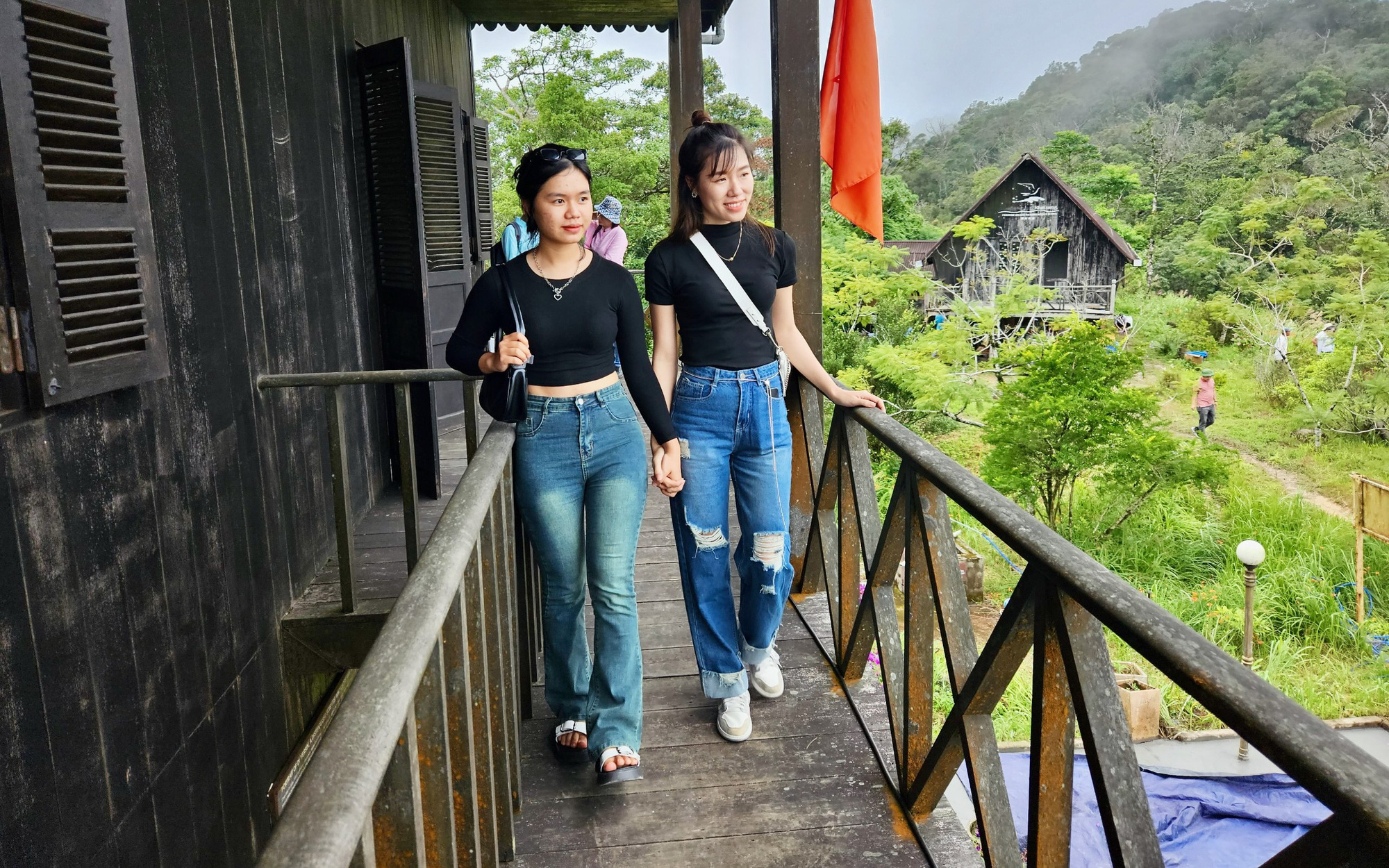 Mời thuê môi trường rừng làm dự án du lịch tâm linh tại Hòn Bà- Ảnh 2. Thí điểm đưa du khách lên đỉnh Hòn Bà