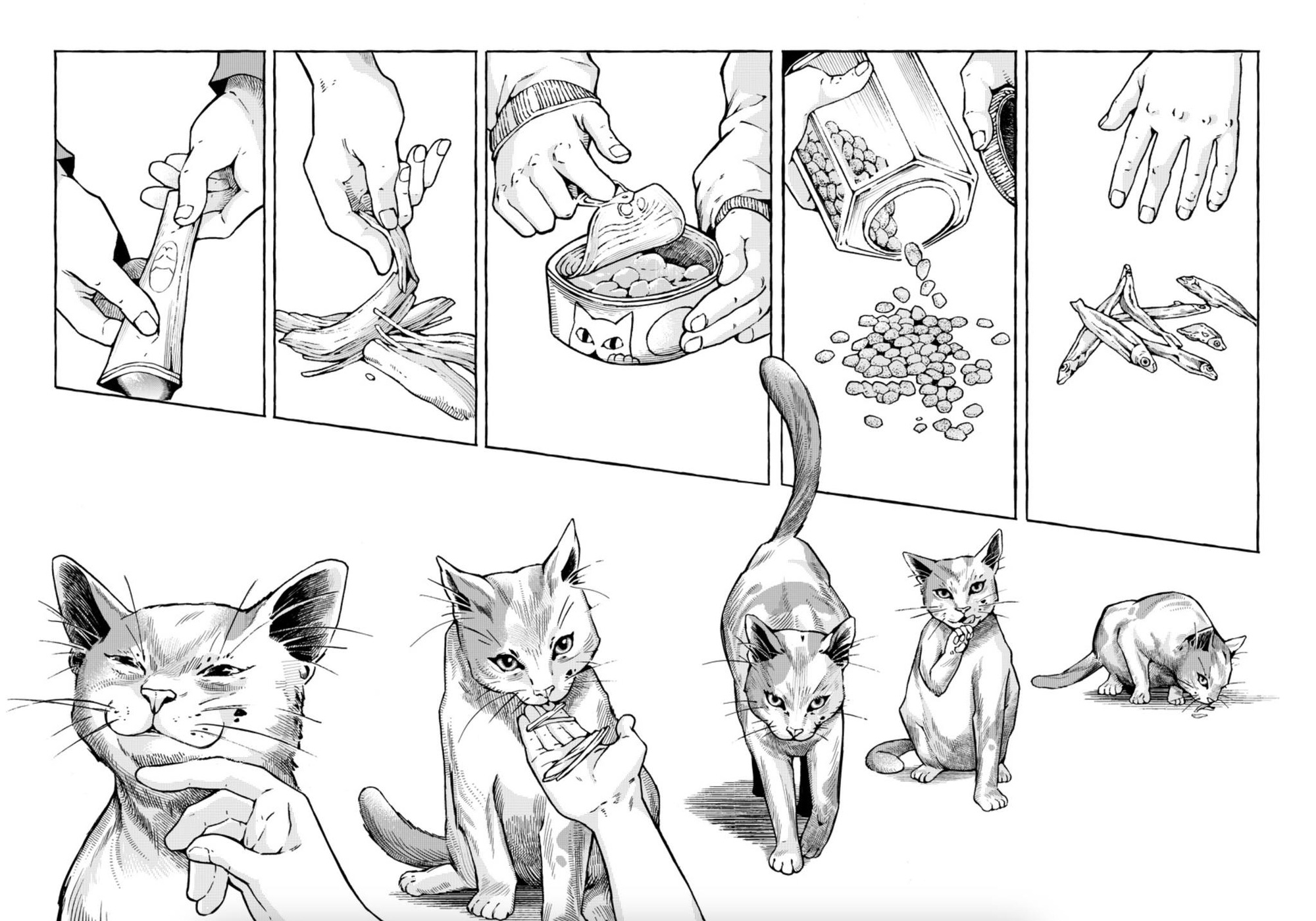 Tác giả Việt đoạt giải nhì cuộc thi vẽ manga quốc tế Silent Manga Audition- Ảnh 2. Một trang truyện trong tác phẩm On the edge của tác giả Thùy Linh - Ảnh: Thùy Linh