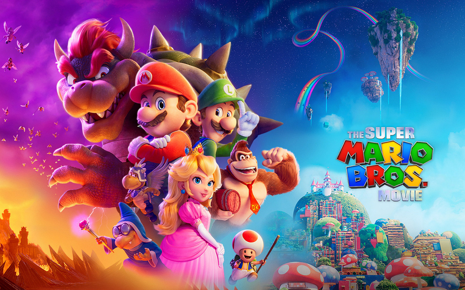 Chú "nấm lùn" Super Mario trở lại màn ảnh rộng với bộ phim mới