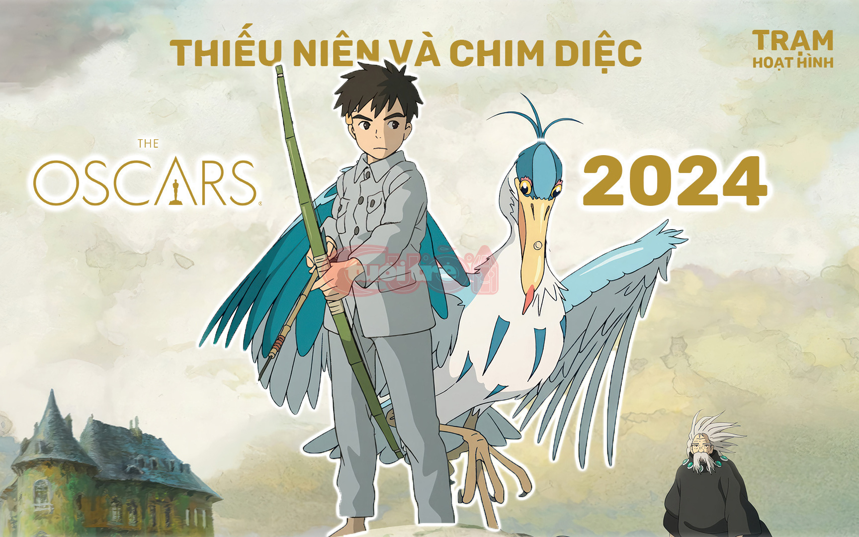 Chú 'nấm lùn' Super Mario trở lại màn ảnh rộng với bộ phim mới- Ảnh 5. Phim hoạt hình hay nhất của Oscar 2024 gọi tên