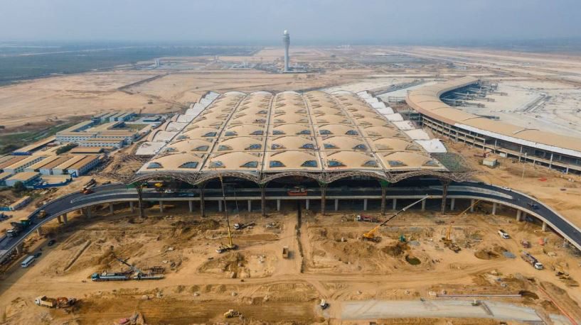 Sân bay trị giá 1,5 tỉ USD này do công ty của Trung Quốc xây dựng trên diện tích 2.600ha - Ảnh: FRESH NEWS
