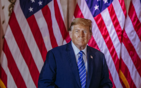Ông Trump được bỏ 3 tội danh hình sự ở bang Georgia- Ảnh 2. Ông Trump thu đủ số phiếu trở thành ứng viên tổng thống Đảng Cộng hòa
