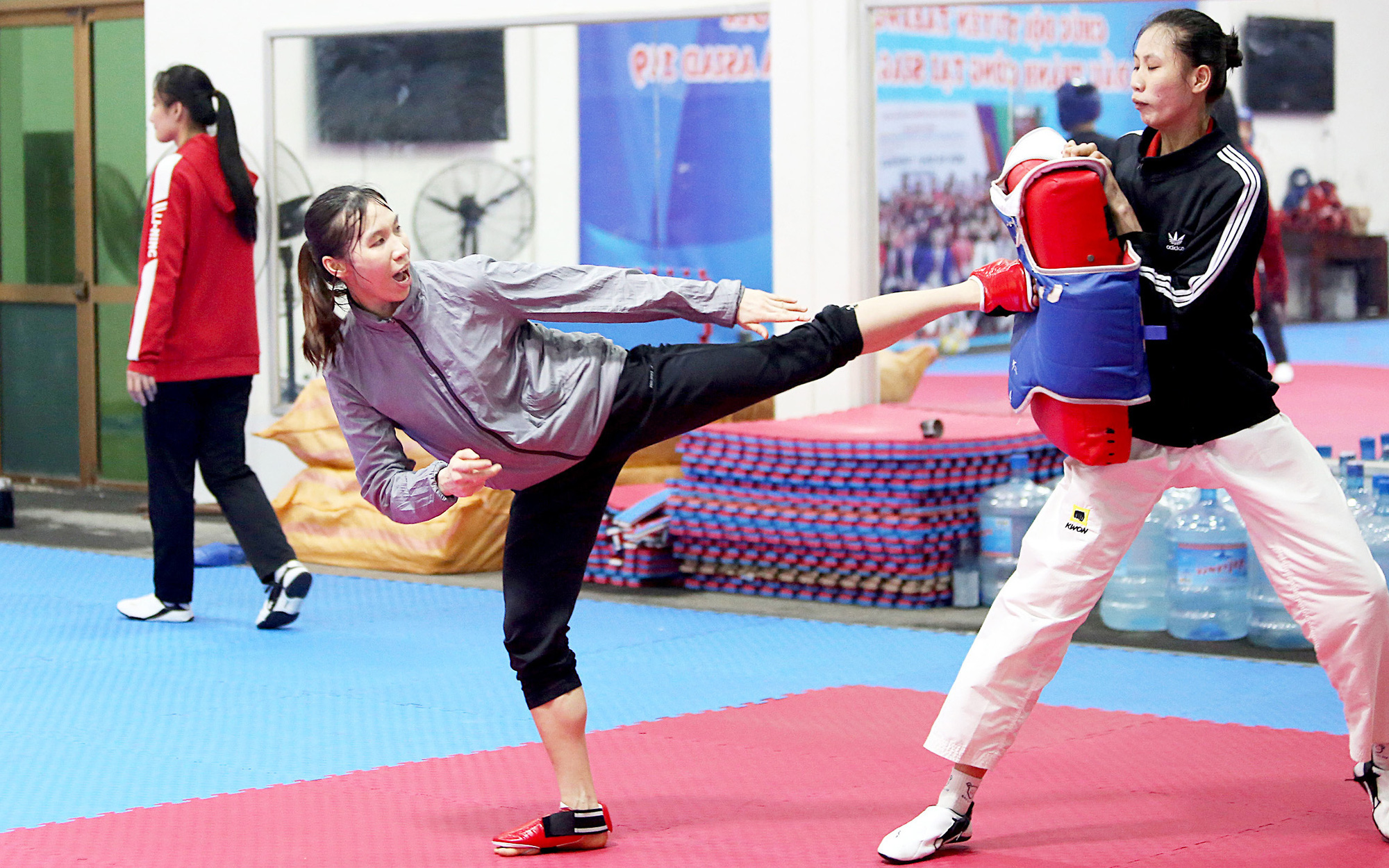 Võ sĩ Bạc Thị Khiêm trượt vé dự Olympic Paris- Ảnh 3. Ngày quyết định của taekwondo Việt Nam