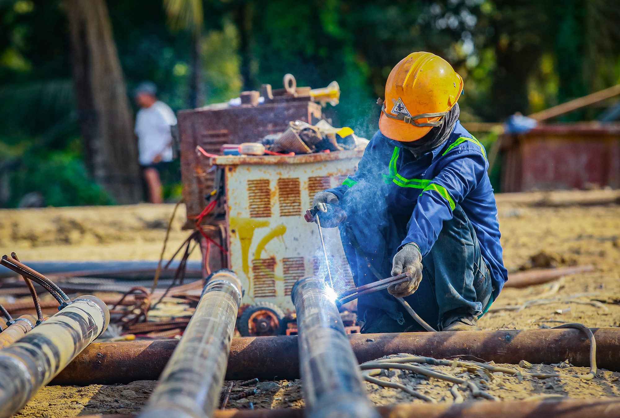 Vành đai 3 TP.HCM qua 4 tỉnh thành: Nơi thi công cấp tập, nơi rừng cây đất trống- Ảnh 8. Vành đai 3 TP.HCM qua 4 tỉnh thành: Nơi thi công cấp tập, nơi rừng cây đất trống- Ảnh 8.
