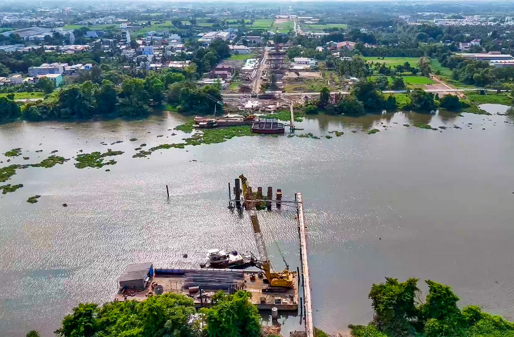 Vành đai 3 TP.HCM qua 4 tỉnh thành: Nơi thi công cấp tập, nơi rừng cây đất trống- Ảnh 10. Vành đai 3 TP.HCM qua 4 tỉnh thành: Nơi thi công cấp tập, nơi rừng cây đất trống- Ảnh 10.