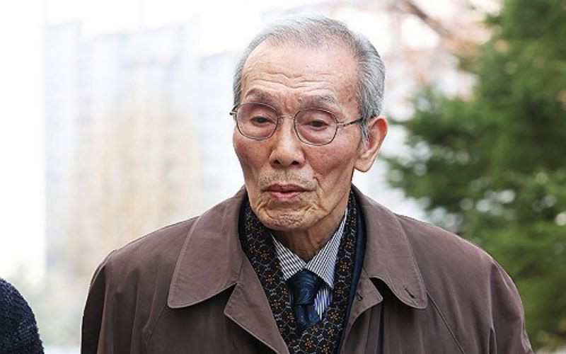 3月15日午前の公判中の俳優オ・ヨンス - 写真提供：聯合ニュース