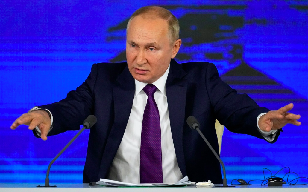 Sau khi đắc cử, ông Putin nói Mỹ không phải là 'nền dân chủ'- Ảnh 2. Vừa thắng cử xong, ông Putin cảnh báo Thế chiến 3