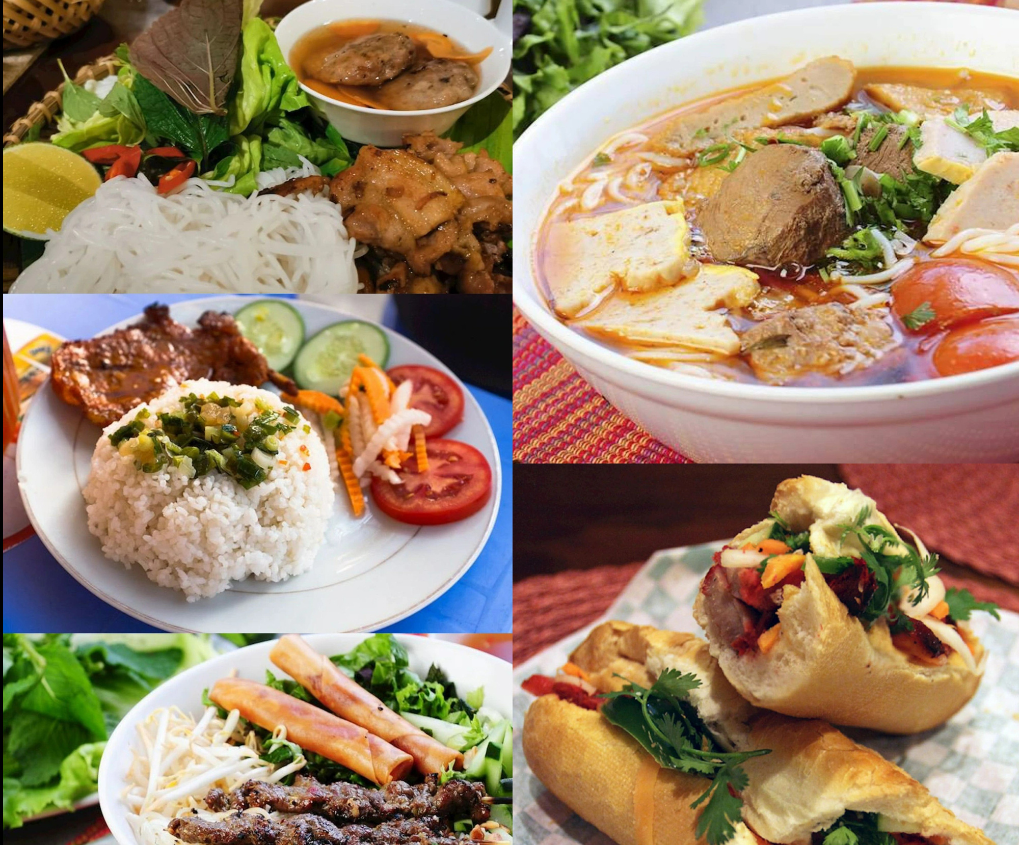 Phở, cơm tấm, bánh mì luôn vào top các món ngon nên ăn khi đến Việt Nam- Ảnh 1. Một số món ăn do Taste Atlas đề xuất