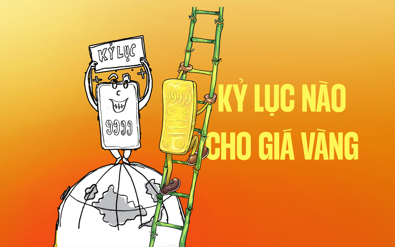 Giá vàng lên 81 triệu đồng/lượng rồi bất ngờ đi xuống, còn bao nhiêu?- Ảnh 3. Kỷ lục nào cho giá vàng?
