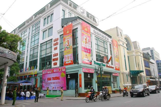 Công ty CP Sách Việt Nam có trụ sở tại số 44 Tràng Tiền, Hà Nội - Ảnh: HNX