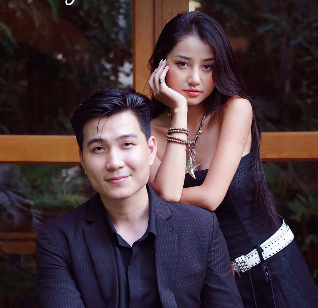 Le Hai ve Trinh Thao gerçek hayatta - Fotoğraf: Yapımcı Lê Hải và Trịnh Thảo ngoài đời - Ảnh: ĐPCC