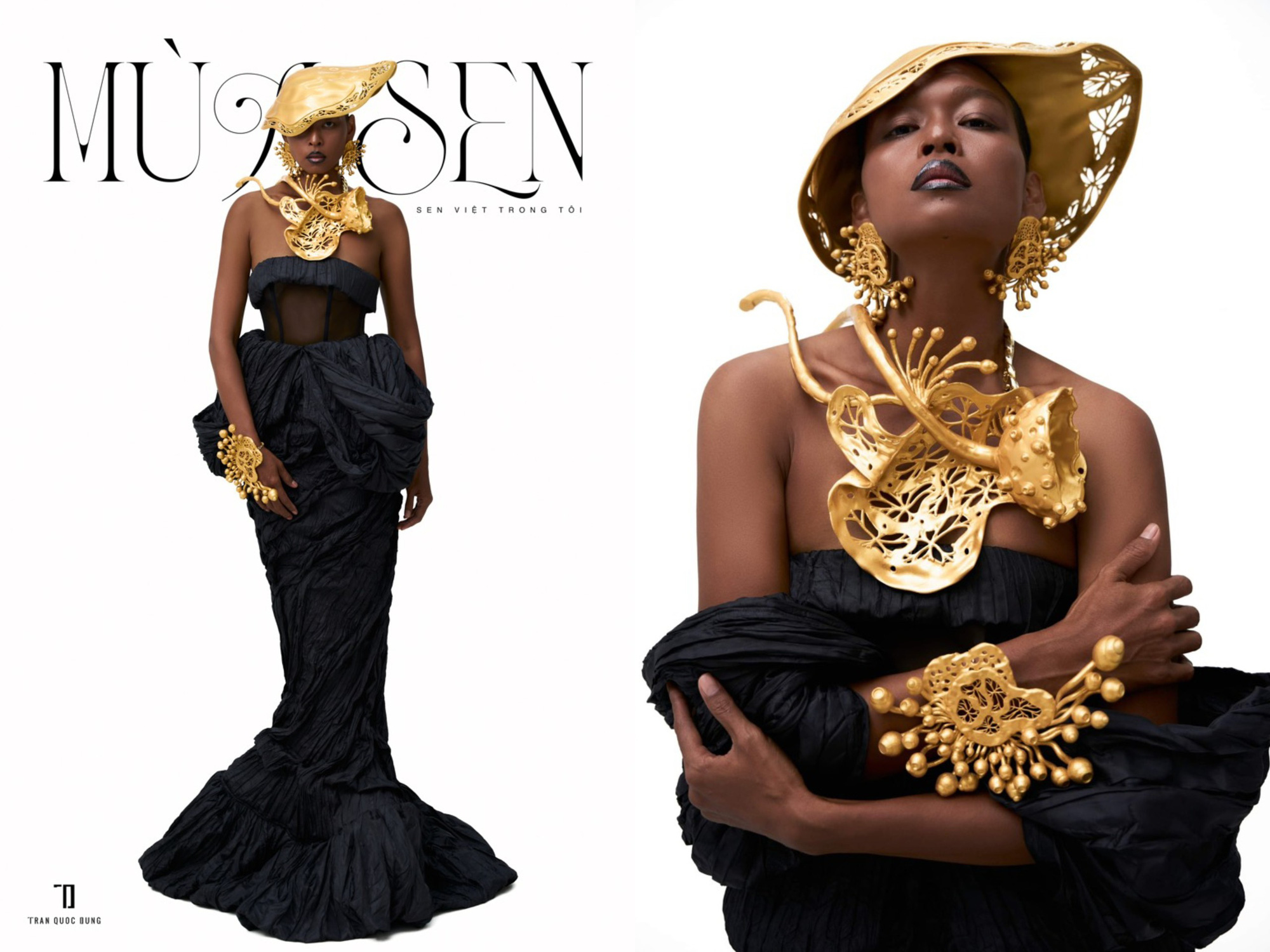 Reka bentuk aksesori oleh Tran Quoc Dung - Foto: NVCC Các mẫu thiết kế phụ kiện của Trần Quốc Dũng - Ảnh: NVCC