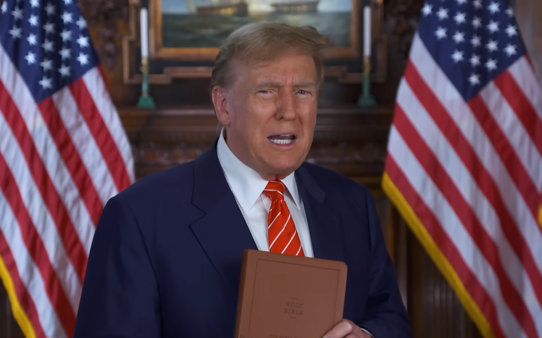 Ông Trump mở bán Kinh Thánh phiên bản