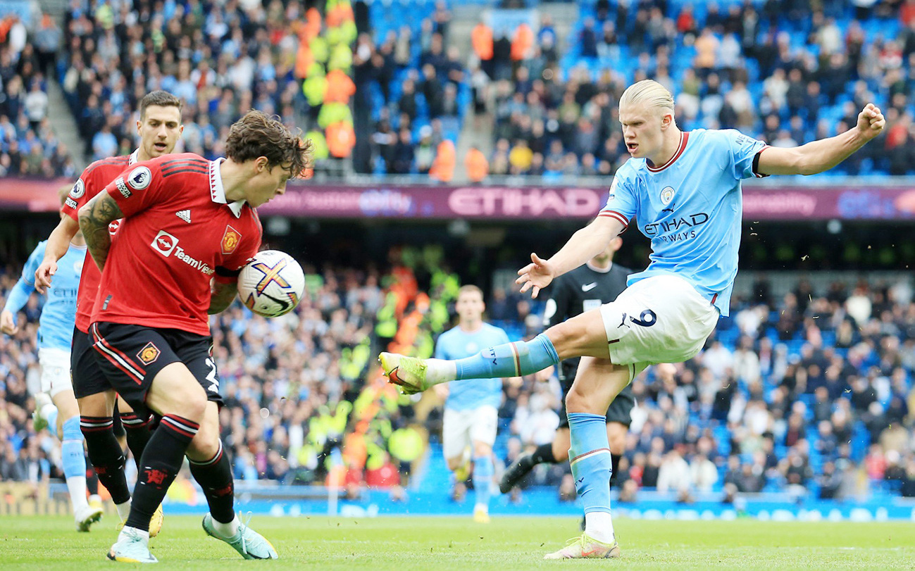 Foden lập cú đúp, Man City đánh bại Man United- Ảnh 4. Man City đấu Man United: Trận derby một chiều