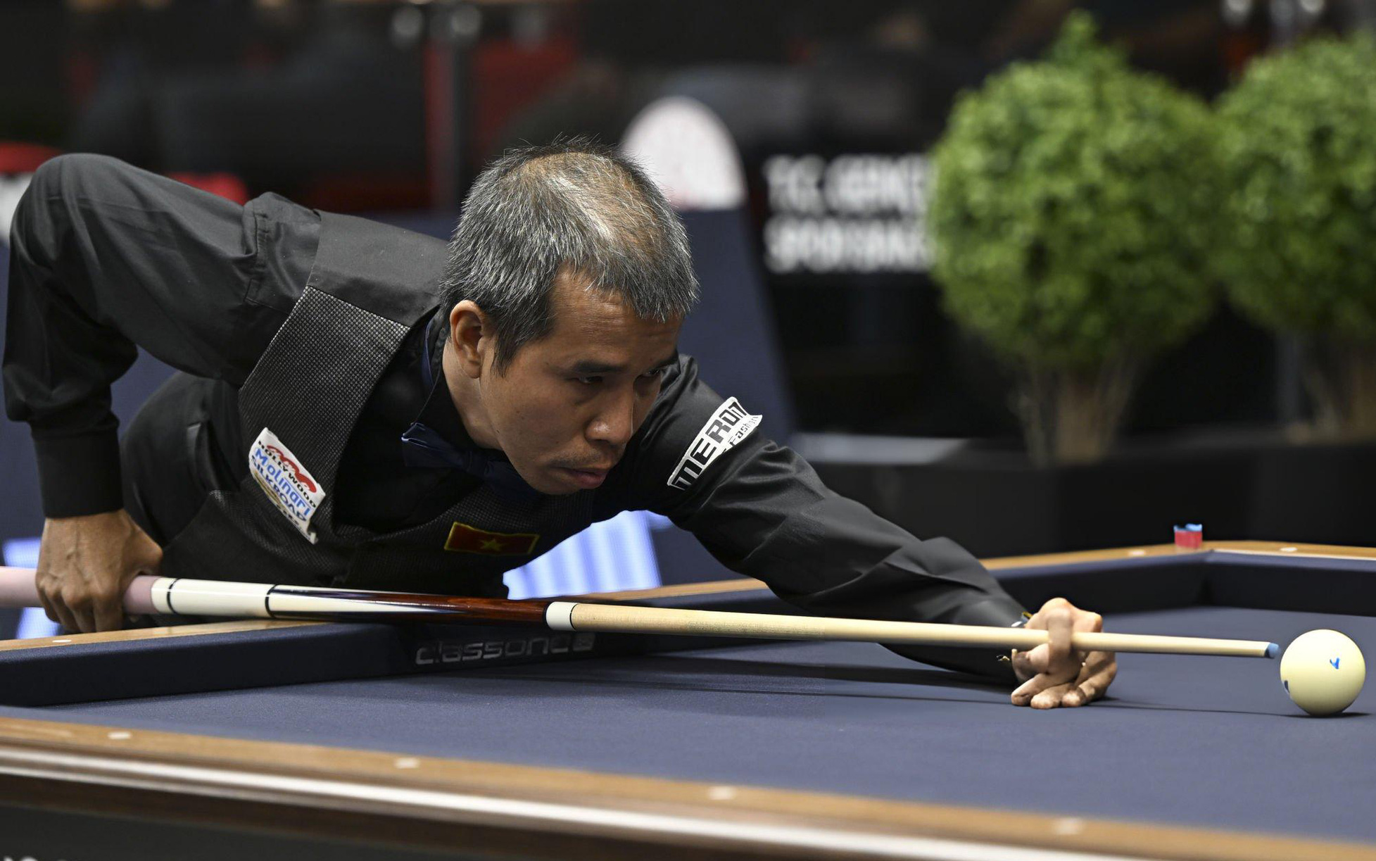 Trần Quyết Chiến xuất sắc vô địch World Cup billiards carom 3 băng- Ảnh 3. Đánh bại 2 cơ thủ sừng sỏ, Trần Quyết Chiến vào bán kết World Cup Bogota