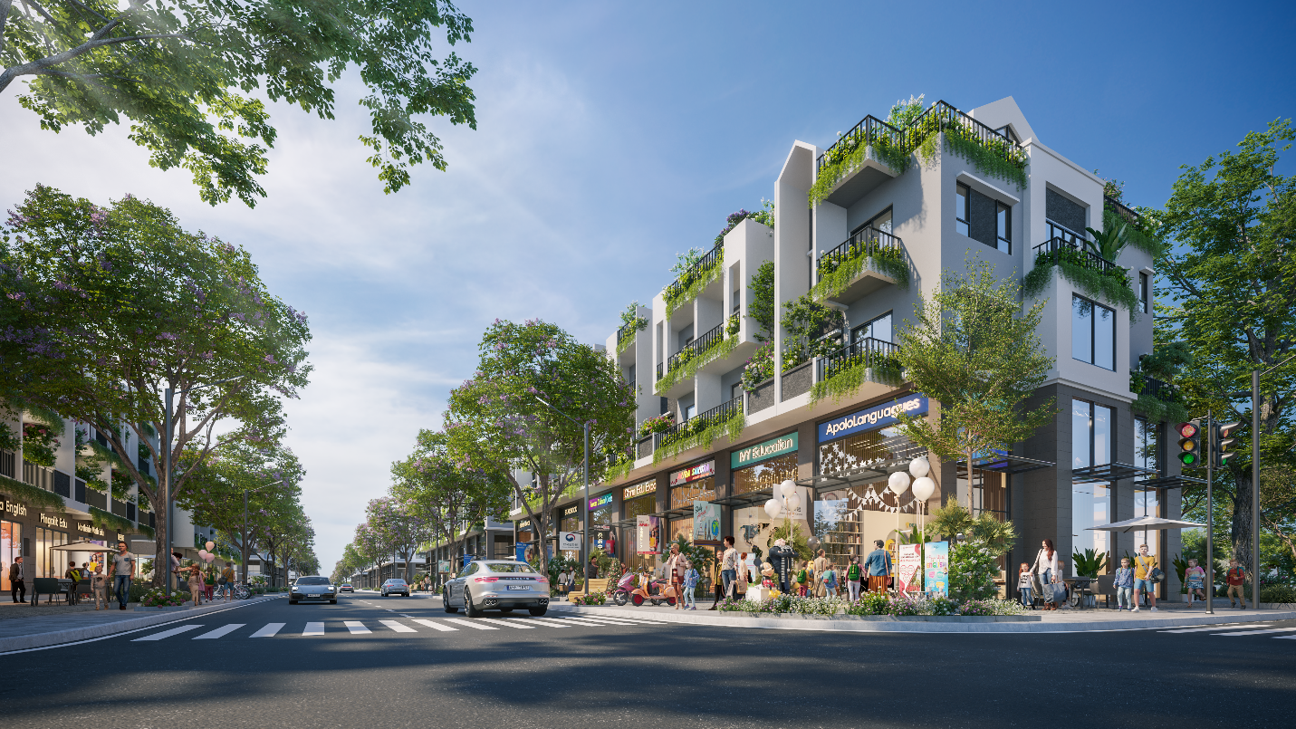 Coteccons trúng thầu The Campus - trung tâm giáo dục, giải trí, sáng tạo mới tại Nghệ An- Ảnh 8. The Campus quy tụ những con phố giáo dục, lớp học, câu lạc bộ tiêu chuẩn quốc tế