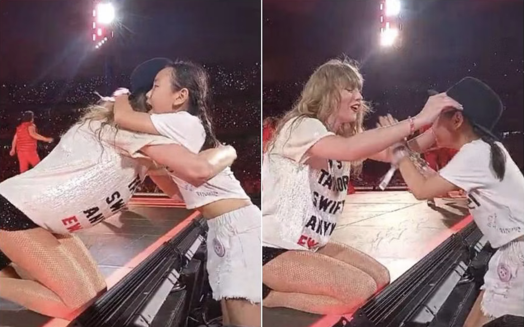 Cái ôm của Taylor Swift có