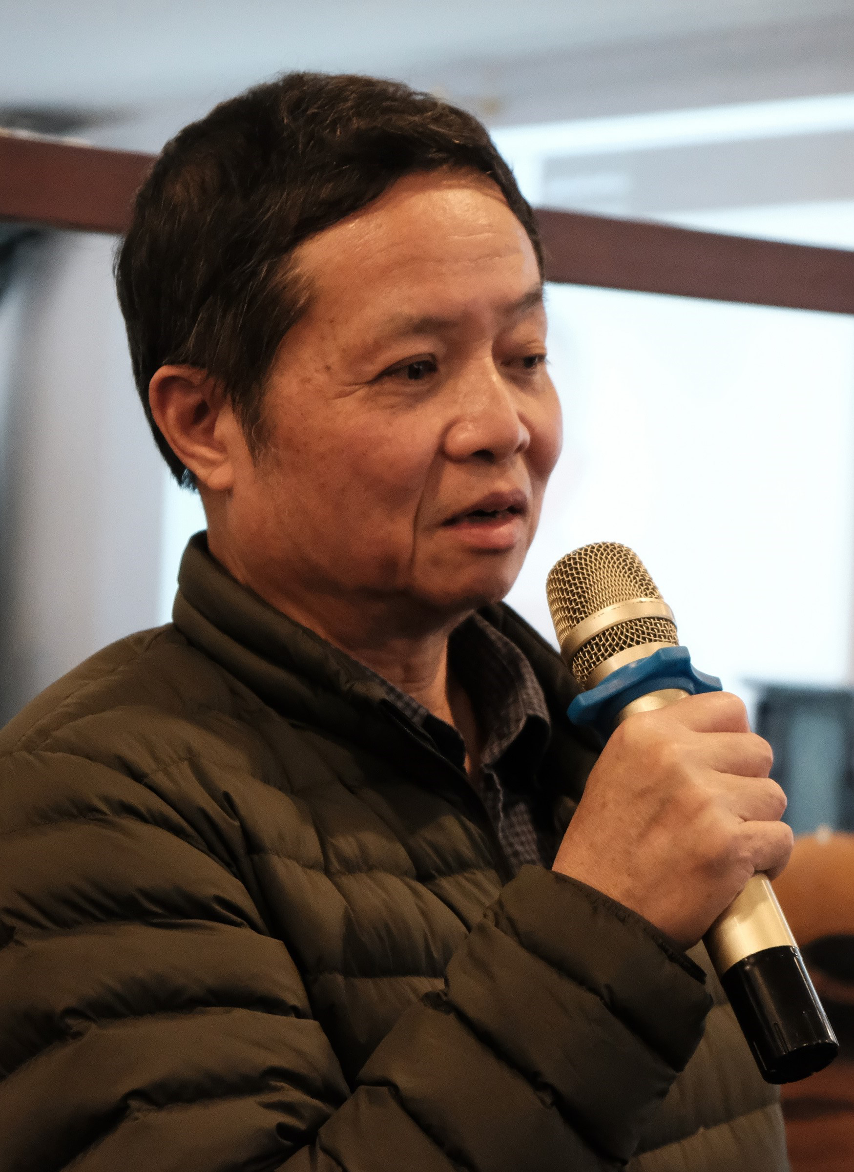 Dari film  Họa sĩ Phạm Quốc Trung - Ảnh: ĐẬU DUNG