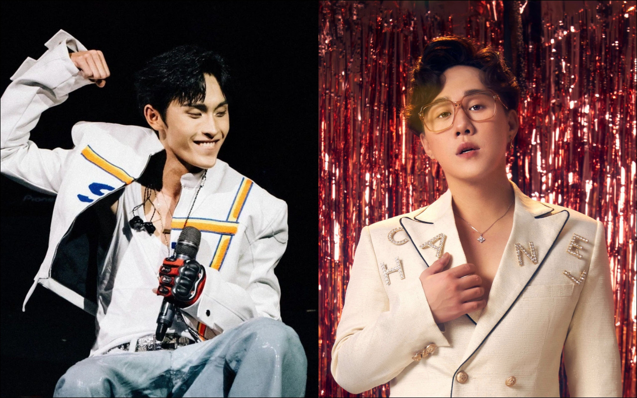 Wren Evans a Trung Quan jsou dvě zbývající jména v top 5 mužských zpěvácích roku - Foto: NVCC Wren Evans và Trung Quân là hai cái tên còn lại trong top 5 Nam ca sĩ của năm - Ảnh: NVCC