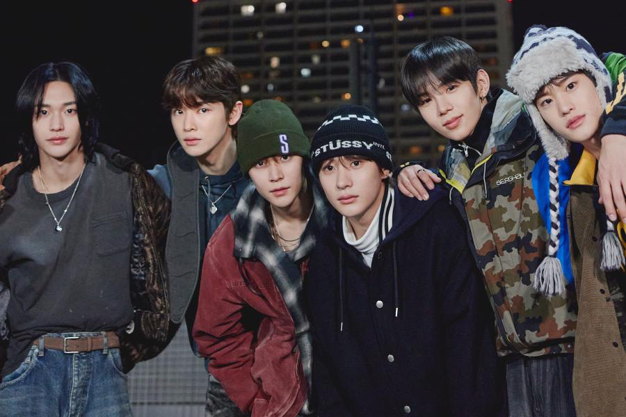 Groupe Riize - Photo : SOOMPI Nhóm Riize - Ảnh: SOOMPI
