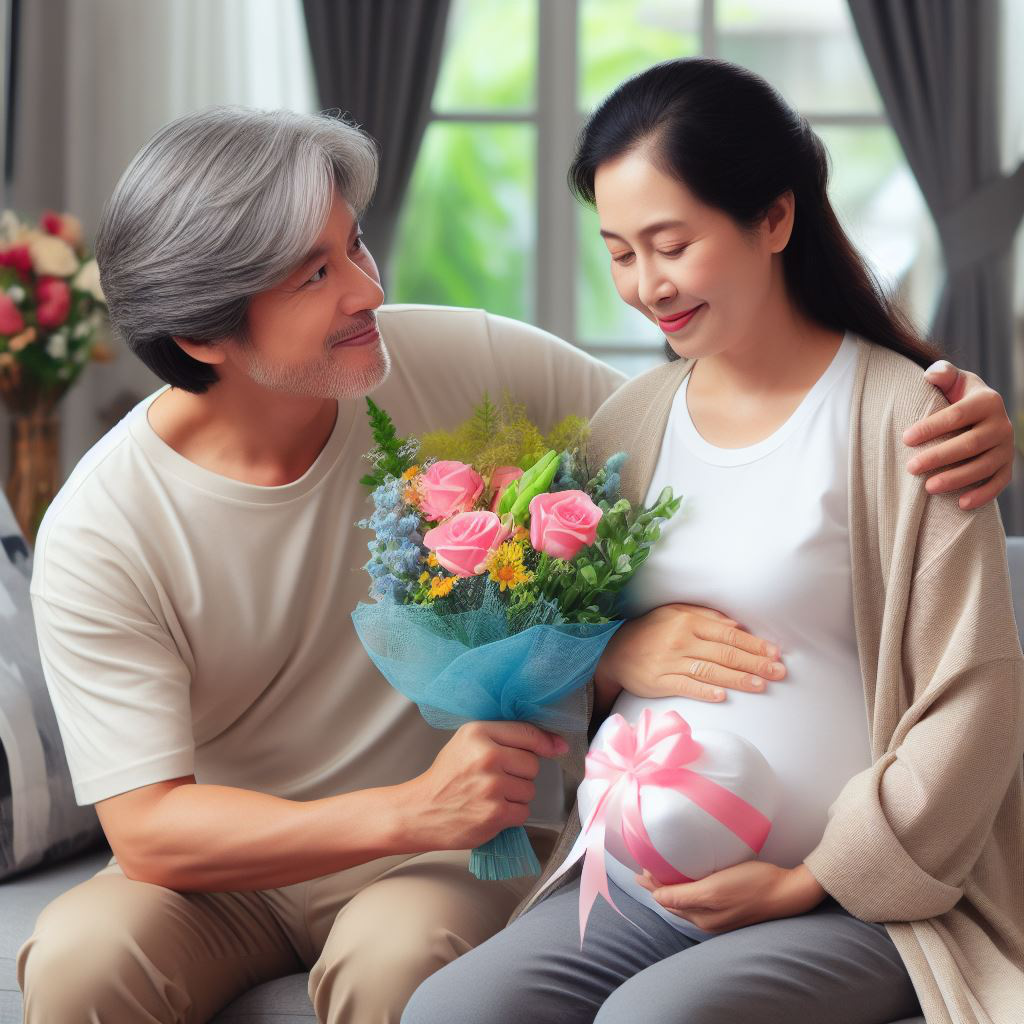 8-3: Homens dão presentes para seguir tendências, parece muito estranho - Foto 1. Với phụ nữ yêu thương thiếu gì cách thể hiện, đâu nhất thiết phải được tặng hoa, quà vào dịp 8-3 - Ảnh: Công nghệ AI