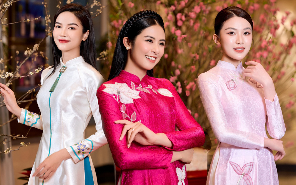 Áo dài 0 đồng cho những phụ nữ làm ruộng, trồng rau- Ảnh 3. Áo dài mang cả niềm tự hào