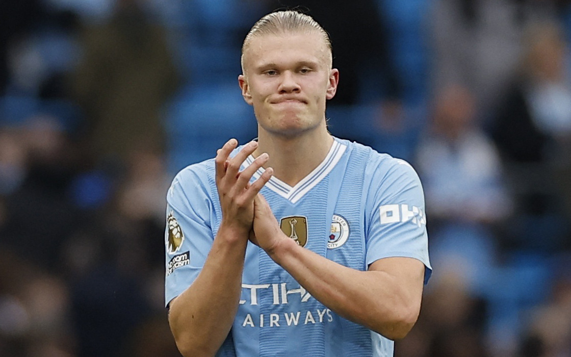Sau vòng 30 Giải ngoại hạng Anh (Premier League): Gay cấn cuộc đua tam mã- Ảnh 3. Haaland không còn là