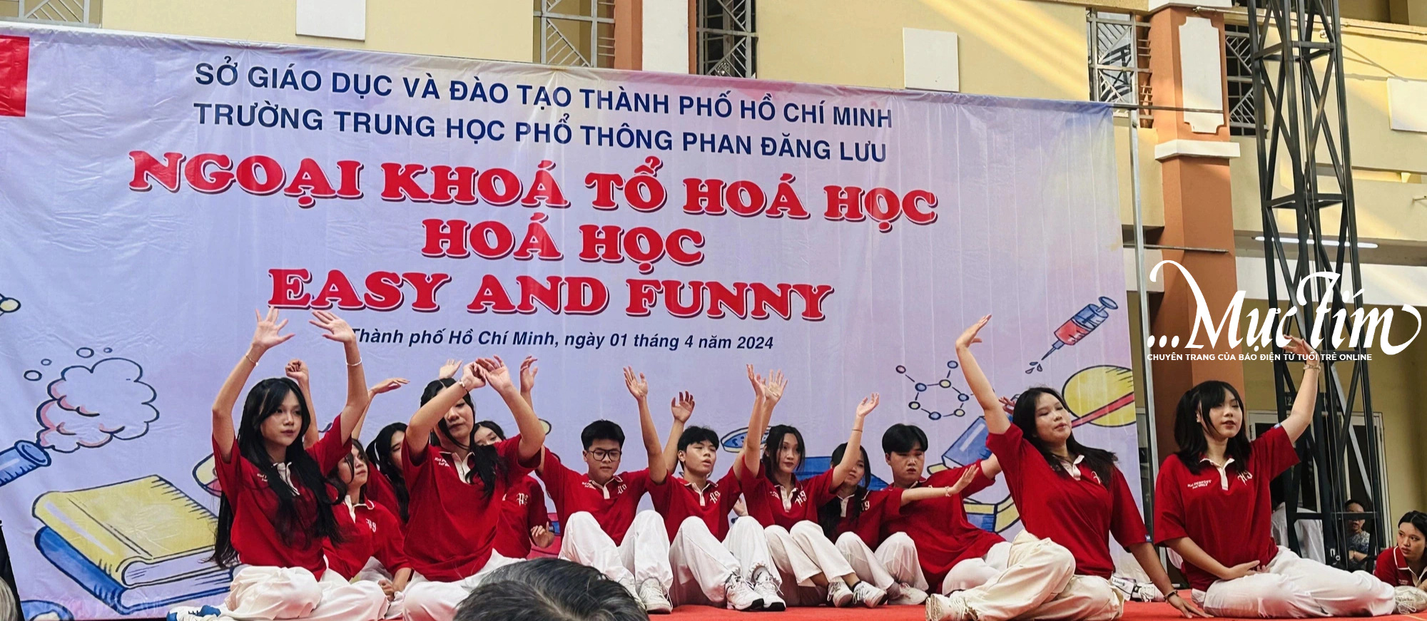 Hóa học ‘dễ và vui’ theo cách của teen Trường THPT Phan Đăng Lưu- Ảnh 2.