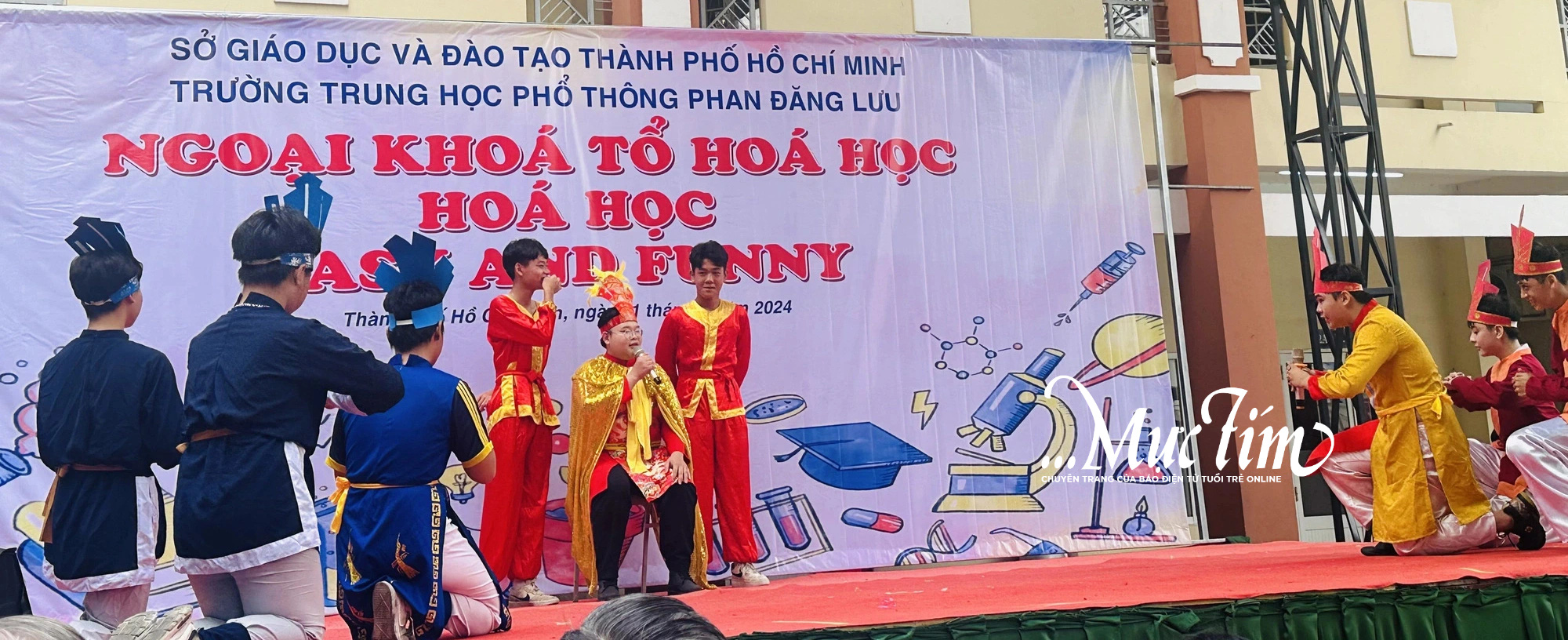 Hóa học ‘dễ và vui’ theo cách của teen Trường THPT Phan Đăng Lưu- Ảnh 3.