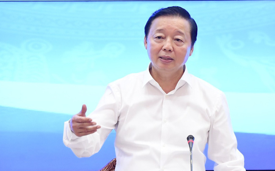 Tất bật trên công trường vành đai 3 TP.HCM qua tỉnh Bình Dương, Long An- Ảnh 11. Phó thủ tướng chỉ đạo gỡ vướng nguồn cát cho vành đai 3 TP.HCM