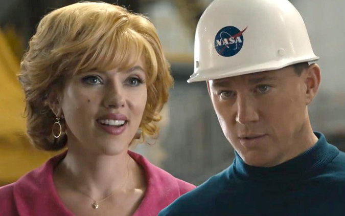Scarlett Johansson hội ngộ Channing Tatum trong 'Fly me to the moon'- Ảnh 6. Bộ đôi Scarlett Johansson và Channing Tatum cực tình trong Fly me to the moon