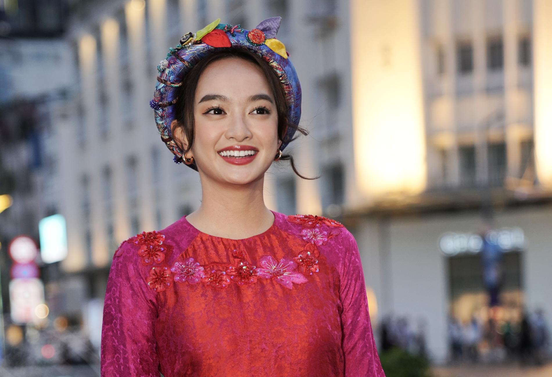 Actress Kaity Nguyen, representative face of HIFF 2024 - Photo: Organizing Committee Diễn viên Kaity Nguyễn, gương mặt đại diện của HIFF 2024 - Ảnh: BTC
