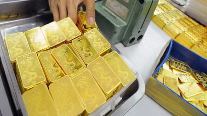 Ngân hàng Nhà nước đề nghị xử lý nghiêm buôn lậu, thao túng, đầu cơ trục lợi, đẩy giá vàng miếng - Ảnh: CTV