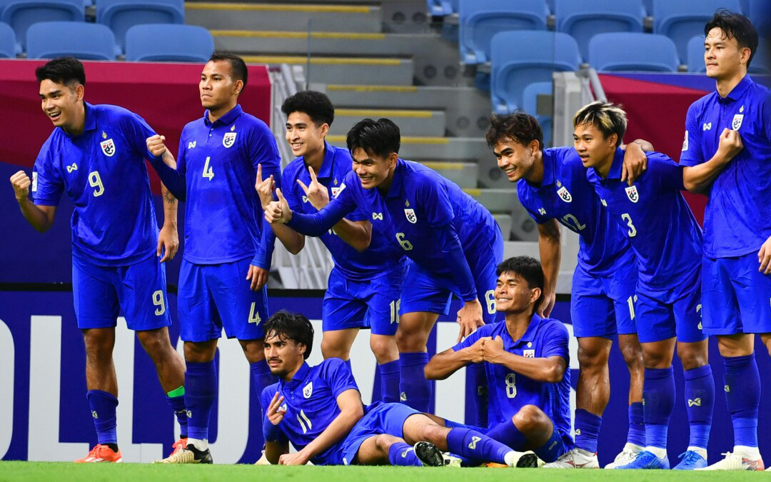 Lịch trực tiếp Giải U23 châu Á ngày 19-4: Thái Lan gặp Saudi Arabia- Ảnh 2. Thắng sốc Iraq, U23 Thái Lan sáng cửa đi tiếp
