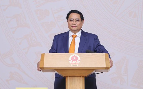 Thủ tướng Phạm Minh Chính lên đường đi Trung Quốc dự Hội nghị WEF Đại Liên- Ảnh 3. Thủ tướng nêu