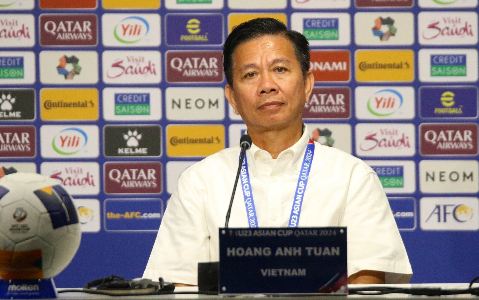 Xếp hạng bảng D Giải U23 châu Á 2024: Uzbekistan nhất, U23 Việt Nam nhì- Ảnh 2. HLV Hoàng Anh Tuấn: Tôi hài lòng với trận đấu của U23 Việt Nam, chiến thắng xứng đáng!