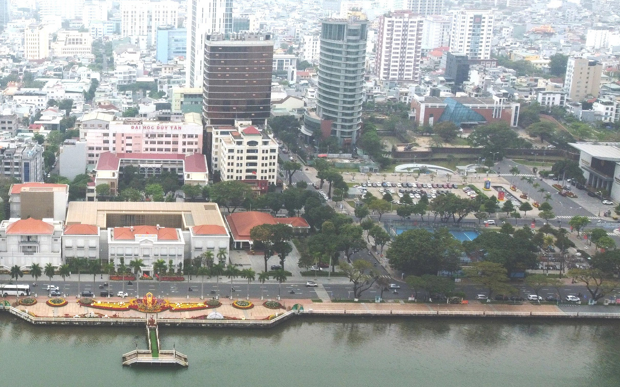 Hiện trạng dự án Cocobay mà Thành Đô đơn phương chấm dứt hợp đồng, bị yêu cầu báo cáo- Ảnh 7. Quảng trường ngàn tỉ ở vị trí