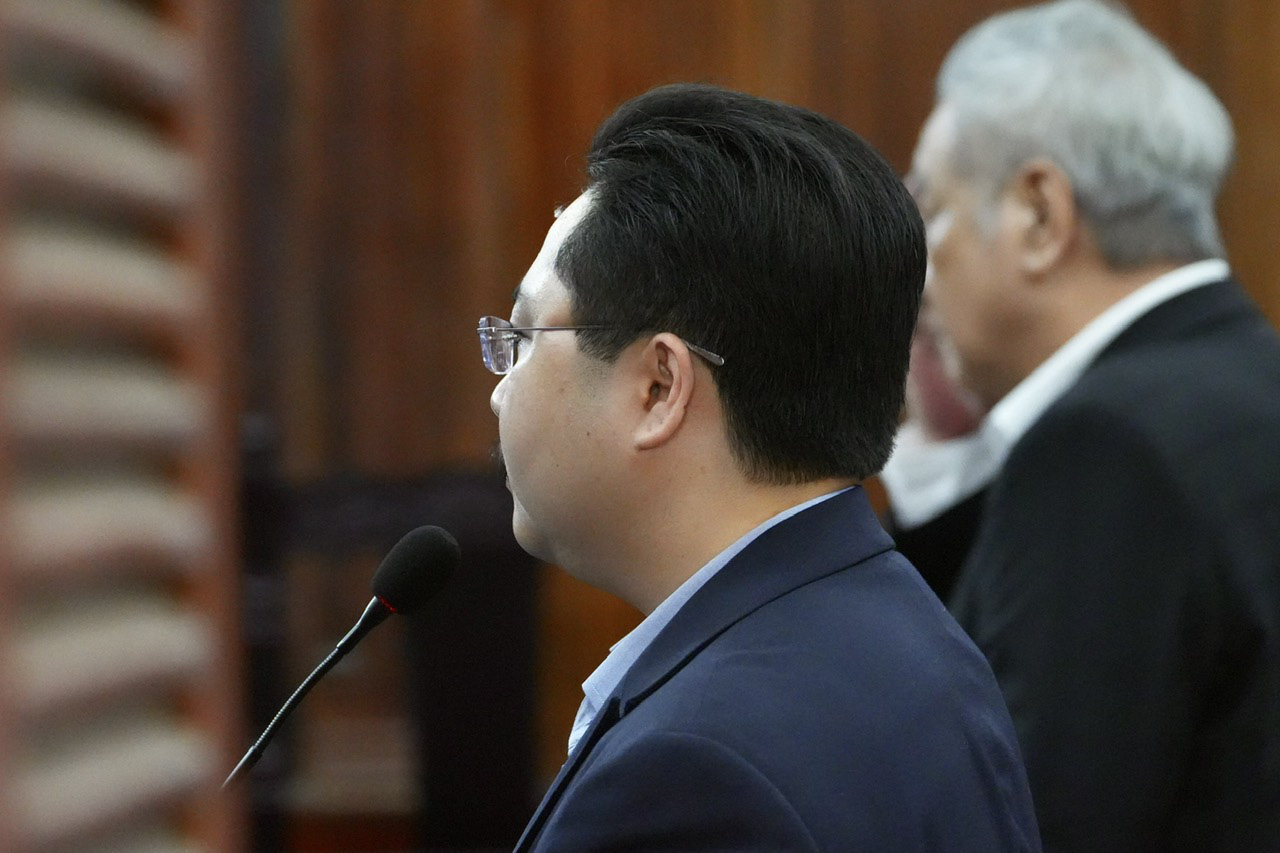 Ông Lâm Hoàng Phú tại tòa - Ảnh: HỮU HẠNH Ông Nguyễn Hoàng Phú tại tòa - Ảnh: HỮU HẠNH