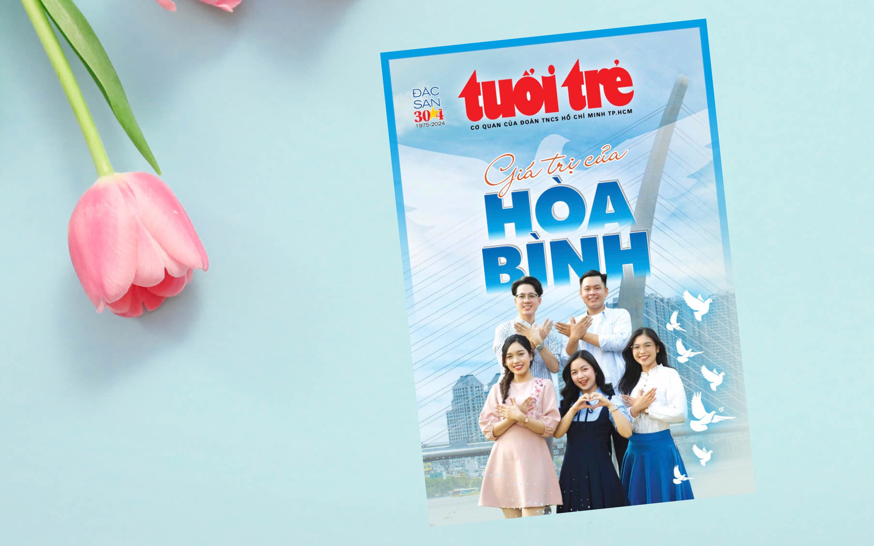 Hôm nay phát hành Đặc san Tuổi Trẻ 30-4 - Giá trị của hòa bình- Ảnh 7. Đón đọc đặc san Tuổi Trẻ 30-4 với thông điệp hòa bình