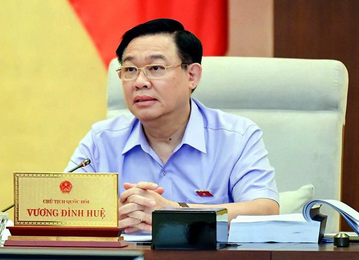 Chủ tịch Quốc hội Vương Đình Huệ - Ảnh: Quochoi.vn