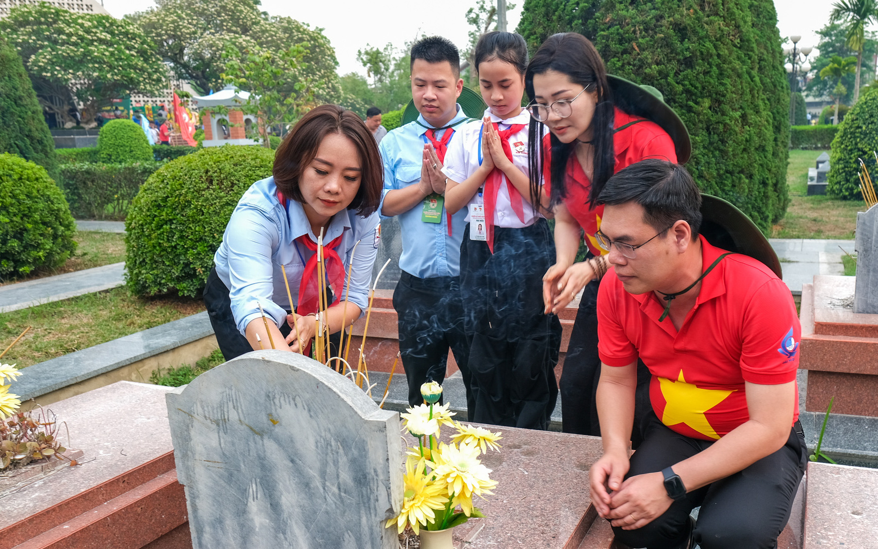 Từ Điện Biên Phủ, nhìn về khát vọng non sông- Ảnh 2. Tuổi trẻ cả nước hội quân tại Điện Biên Phủ