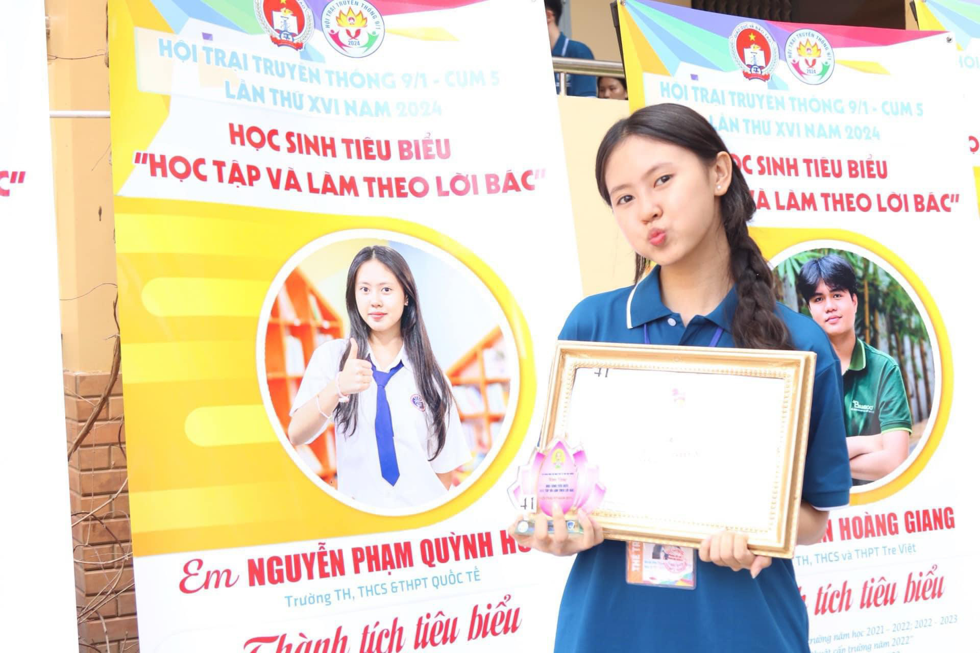 Vượt rụt rè, nữ sinh lớp 10 trở thành MC quen mặt của các đài truyền hình