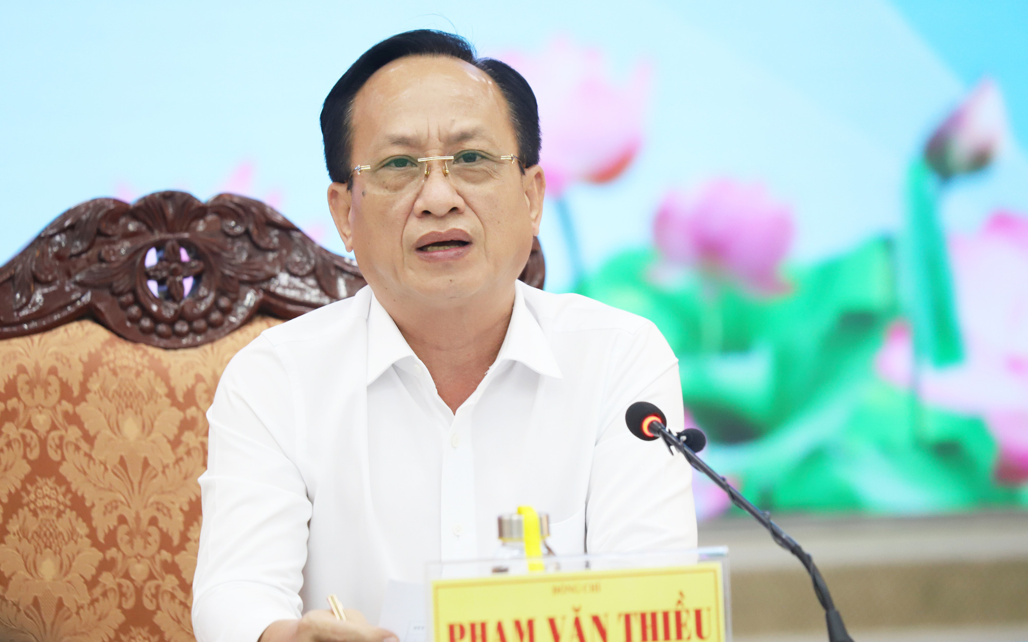 Đại biểu Quốc hội: Cần coi cán bộ né tránh, sợ trách nhiệm là tình trạng tiêu cực- Ảnh 3. Chủ tịch Bạc Liêu Phạm Văn Thiều: