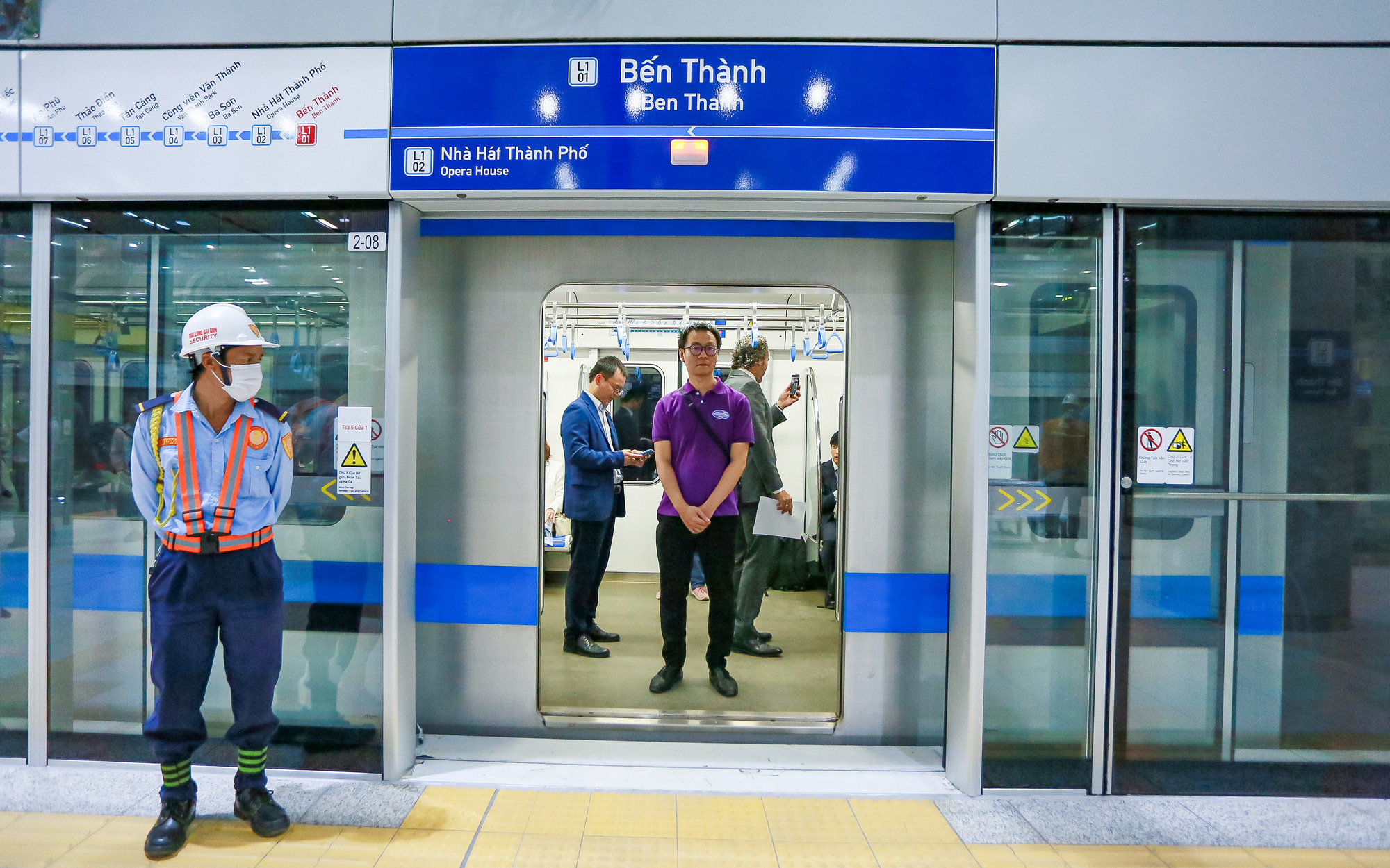 Cụm từ ‘ke ga’ trong các ga tàu metro số 1 có ý nghĩa gì?- Ảnh 8. Ngắm diện mạo của các nhà ga tuyến metro số 1