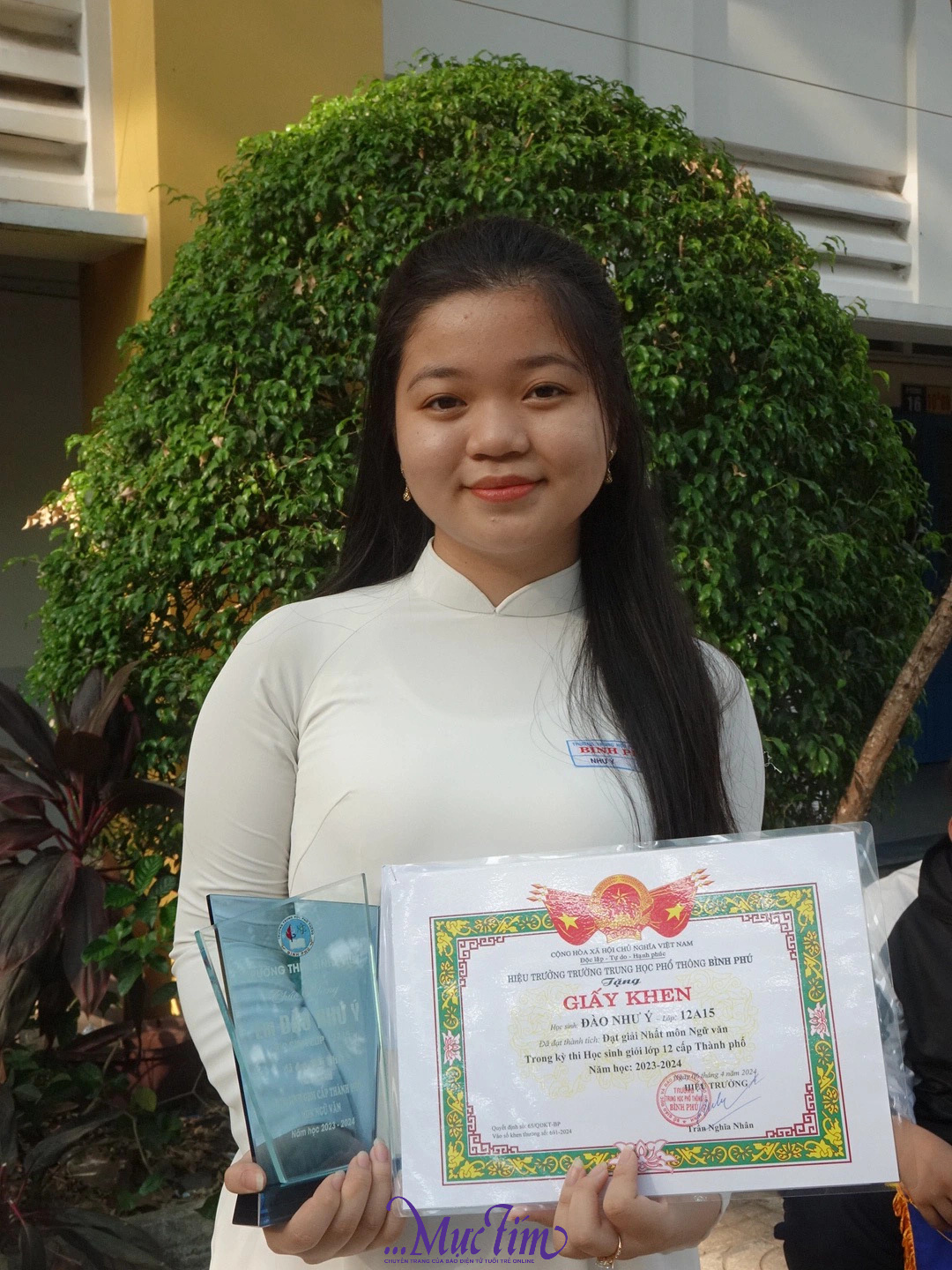 Trường THPT Bình Phú khen thưởng học sinh giỏi cấp thành phố- Ảnh 6.