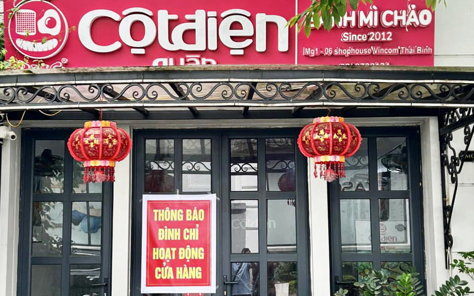 Phạt 21 triệu đồng cơ sở bánh mì chảo có pate lúc nhúc giòi- Ảnh 4. Dừng vĩnh viễn cơ sở bánh mì chảo pate có giòi tại Thái Bình