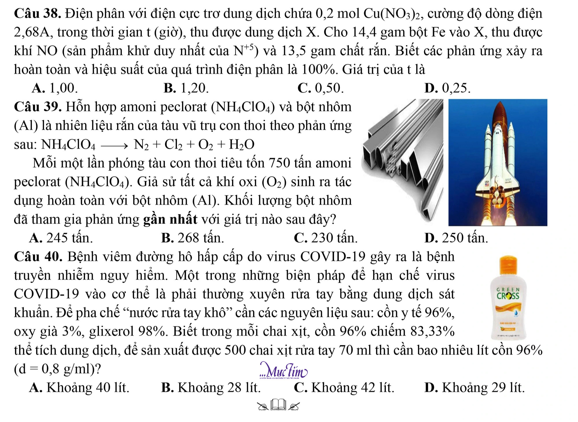 Ôn thi tốt nghiệp THPT năm 2024: Đề kèm đáp án chi tiết môn hóa học- Ảnh 5.